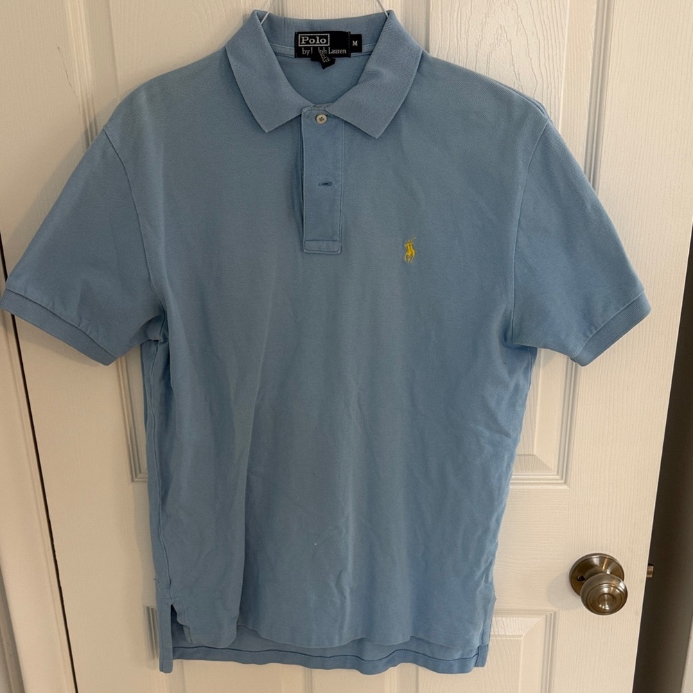 Polo by Ralph Lauren Men's Sky Blue Polo Shirt